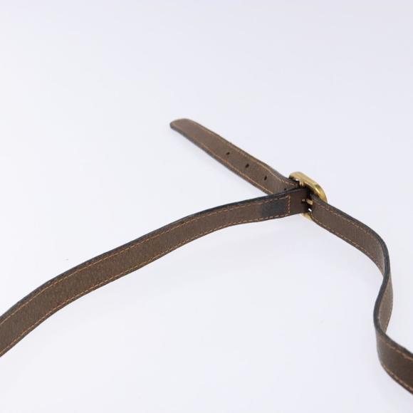 GUCCI GG Supreme Web Sherry Line Bag PVC Beige Gold 89 02 018 Auth BA4016 - Picture 8 of 16